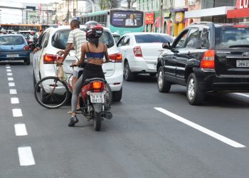 SMT conclui sinalização horizontal na avenida Senhor dos Passos