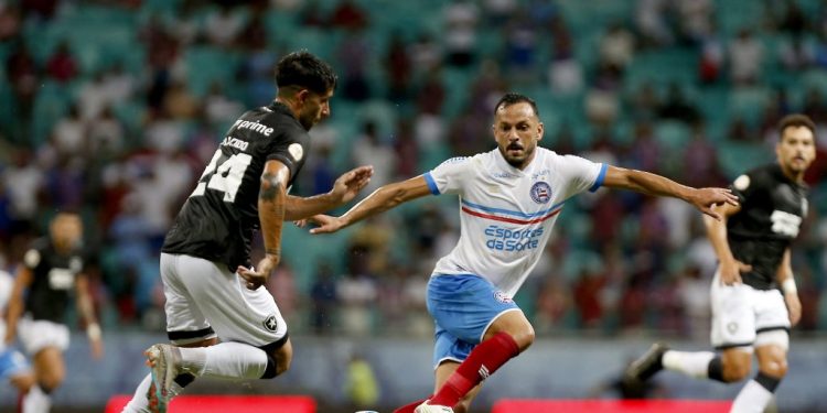 Bahia perde em casa para o Botafogo e sofre segunda derrota consecutiva na Série A
