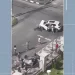 Carro capota após ser atingido por outro veículo em Feira de Santana