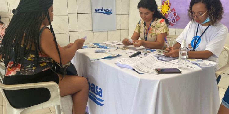 Embasa realiza pré-cadastro da Tarifa Social de Água em Feira de Santana