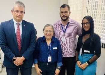 Direção do Hospital Clériston Andrade se reúne com promotor Audo Rodrigues para tratar fluxo de atendimento hospitalar durante a micareta 