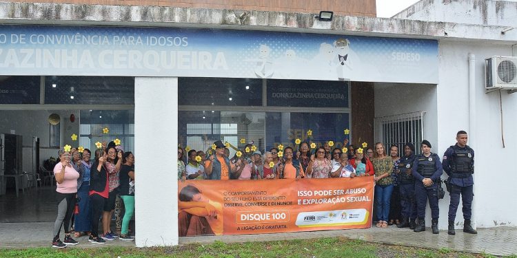 Centro de Convivência mobiliza idosos contra o abuso e à exploração de crianças e adolescentes