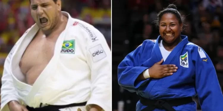 Brasil garante bronzes com Rafael Silva e Bia Souza no Mundial de judô