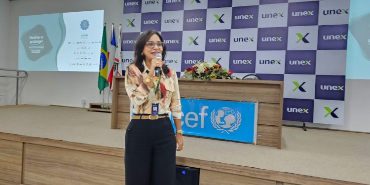 Unex sedia capacitação técnica do Unicef