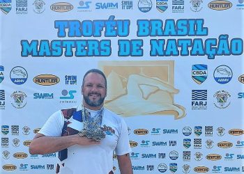 Nadador feirense conquista medalhas no Troféus Brasil de Natação Master
