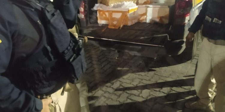 Polícia Rodoviária Federal intercepta carga de drogas em abordagem na BR 116