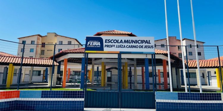 Escola Municipal Profª. Luíza Carmo de Jesus será entregue a comunidade nesta quarta