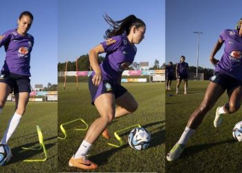 Brasil faz último treino em Brisbane antes de embarque para Adelaide