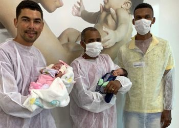 Pais do método cangurú celebram Dia dos Pais no Hospital da Mulher
