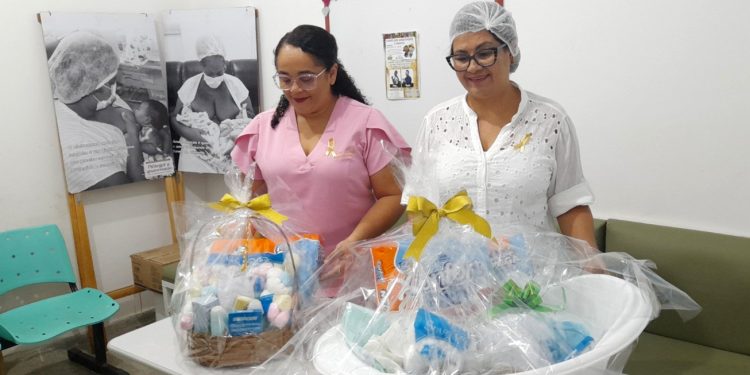 Hospital da Mulher inicia Agosto Dourado com homenagem aos bebês e incentivo à amamentação