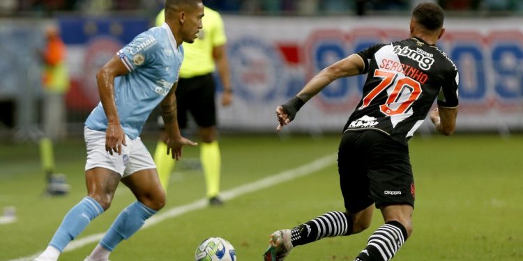 Bahia empata com o Vasco na Arena Fonte Nova