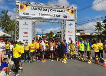 II Corrida Pela Vida atrai bom público na avenida Noide Cerqueira