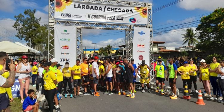 II Corrida Pela Vida atrai bom público na avenida Noide Cerqueira