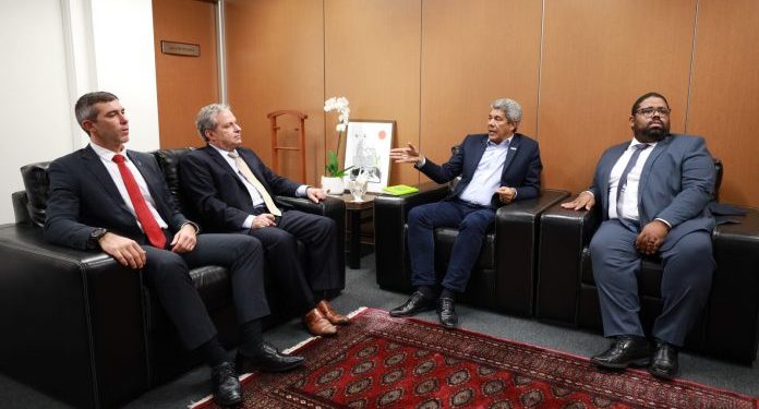 Governador e secretário nacional de segurança discutem ampliação das ações integradas na Bahia