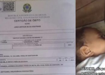 Feira: bebê de 1 ano morre de meningite bacteriana