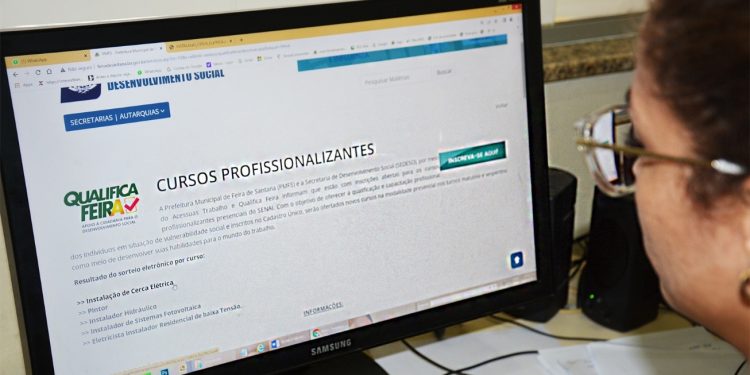 Abertas pré-inscrições para cursos profissionalizantes do Qualifica Feira