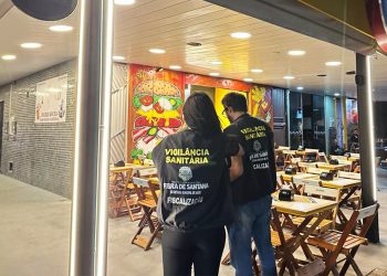 Vigilância Sanitária realiza fiscalização em bares, restaurantes e lanchonetes