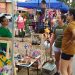 Feiras de arte e cultura no canteiro da avenida Getúlio Vargas neste domingo