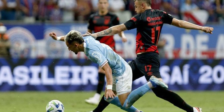 Bahia empata com o Athletico e se complica na Série A