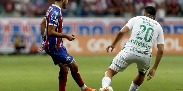 Bahia perde para o Cuiabá na Fonte Nova e volta a se complicar no Brasileirão