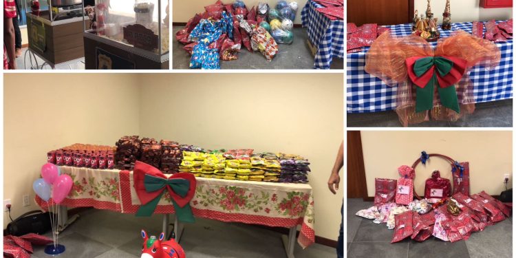Coorpin de Feira realiza ação social de Natal com crianças