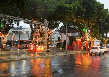 Programação natalina é suspensa nesta quarta por conta das chuvas