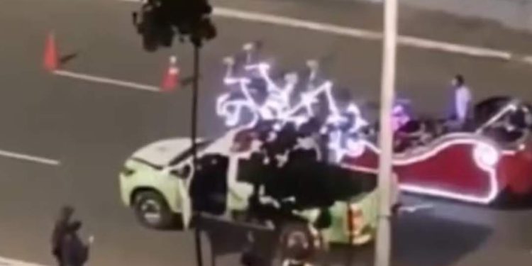 Papai Noel tem trenó apreendido em blitz na Bahia