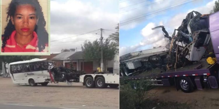 Morre a 25ª vítima de acidente entre ônibus e caminhão na Bahia