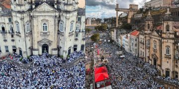 Lavagem do Bonfim reúne fieis em celebração aos 270 anos de construção de igreja tradicional