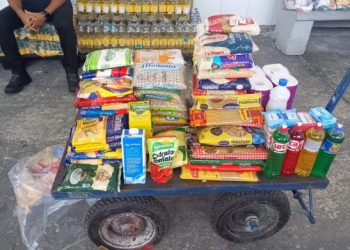 Em campanha de apoio a desabrigados pelas chuvas, SEC arrecada 2,3 toneladas de alimentos