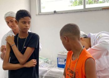 Feira alcança a marca de 1.700 crianças vacinadas contra a dengue