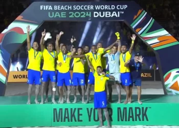 Brasil fatura o hexacampeonato mundial de futebol de areia