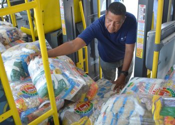 Sedeso recebe mais doações de cestas básicas para ajudar famílias afetadas pelas chuvas