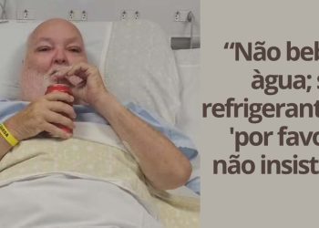 Homem internado na Bahia deixa aviso de que não bebe água há 50 anos