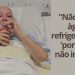 Homem internado na Bahia deixa aviso de que não bebe água há 50 anos