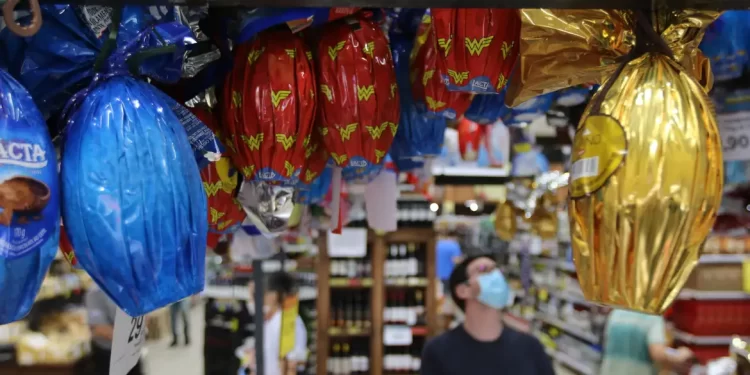 Vendas do varejo na Páscoa devem subir 4,5% e chegar a R$ 3,44 bi