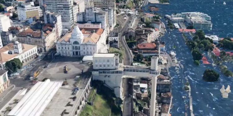 Salvador: aumento do nível do mar pode causar desaparecimento de pontos importantes da cidade