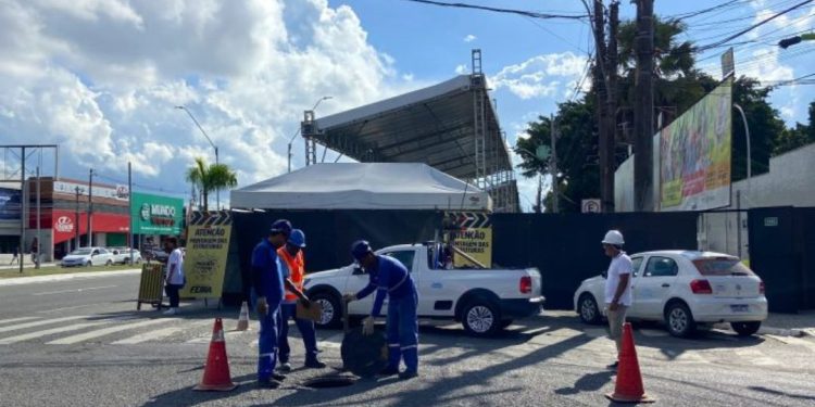 Operação Micareta: estruturas de água e esgoto são preparadas para a folia em Feira de Santana