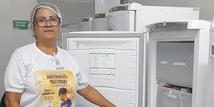 Estoque de leite materno do Hospital da Mulher está 43% abaixo do ideal