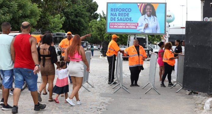 Muita música e reforço no policiamento marcam a primeira pré-micareta de Feira de Santana