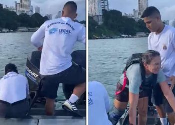 Sete pessoas são resgatadas à deriva na Baía de Todos-os-Santos