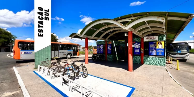 Terminal Sul ganha novo bicicletário em Feira de Santana