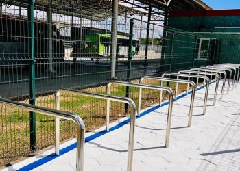 Mais um terminal de transbordo em Feira é equipado com bicicletário
