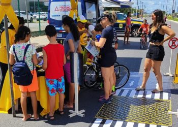 Edição especial do Rua Viva movimenta a Noide Cerqueira em prol do Maio Amarelo