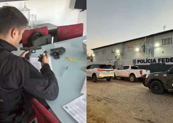 PF prende 18 pessoas em operação contra PMs da Bahia e Pernambuco suspeitos de venda de armas e munições ilegais para facções
