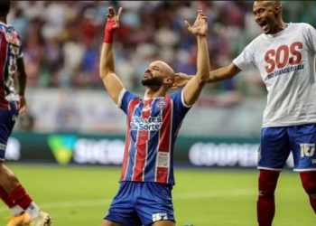 Bahia vence o Bragantino e se mantém em 2º no Campeonato Brasileiro