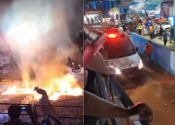 Dez pessoas ficam feridas após explosão de fogos durante exposição agropecuária na Bahia