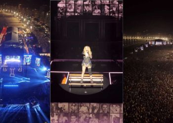 Madonna leva 1,6 milhão de pessoas a Copacabana