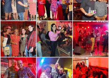 Clima de descontração marca o arrasta-pé da imprensa