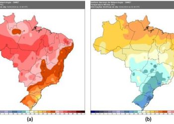Inmet: junho terá temperaturas acima da média em grande parte do país